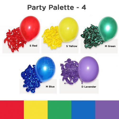 Balloon Colour Palette 4 Party Inspiration