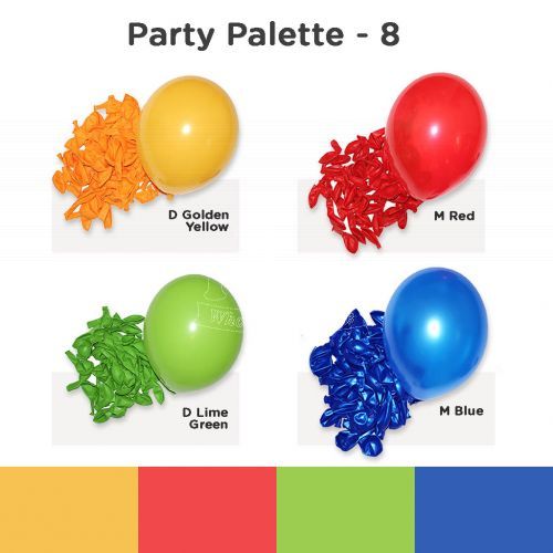 Balloon Colour Palette 8 Party Inspiration