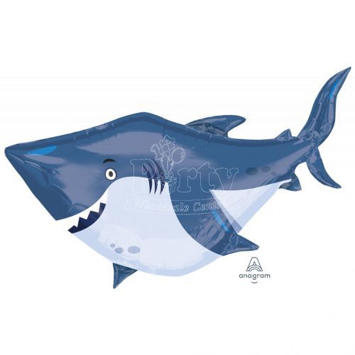 Blue Shark Under The Sea Foil Balloon