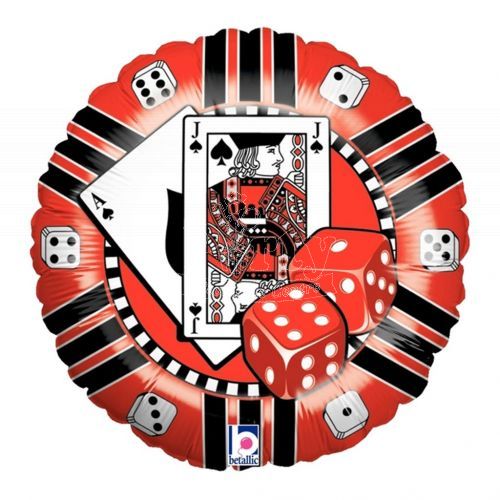 Casino Foil Foil Balloon