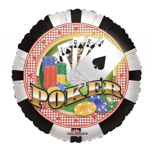 Casino Poker Foil Balloon