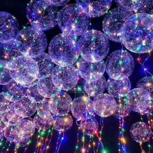 Fairy Light Bubble Helium Balloons