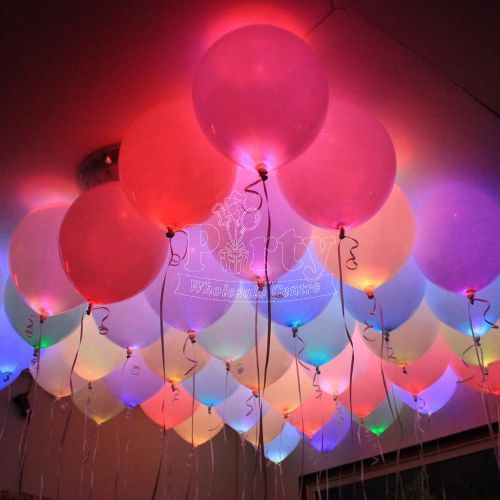 LED Light Helium Balloons