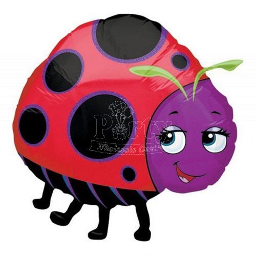 Ladybug Garden Foil Balloon