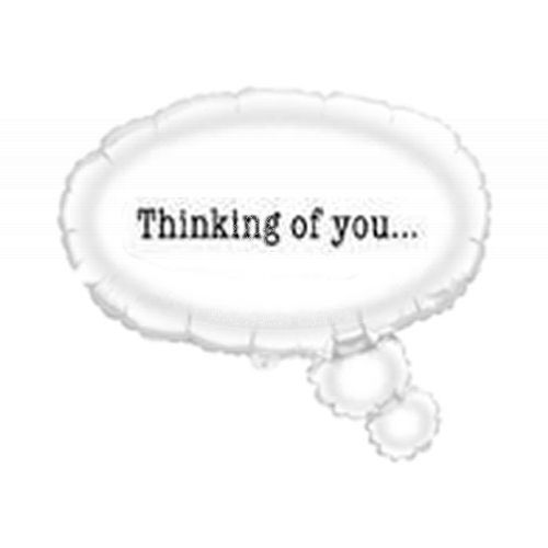 Thought Bubble "Thinking of You" Balloon