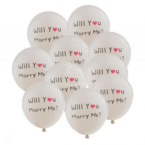 Will You Marry Me Balloon Mix