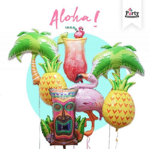 Aloha Flamingo Balloon Party Wholesale