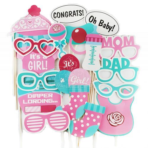 It's A Girl Party Prop Set