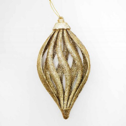 Gold Christmas Tree Hanging Decoration