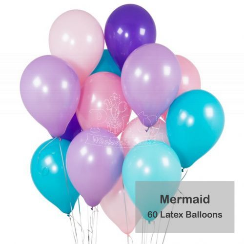 Mermaid Balloon Colour Palette