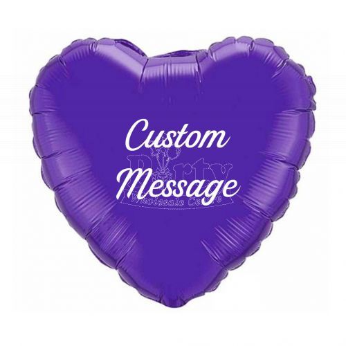 Customized Purple Helium Balloon Party Wholesale