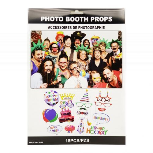 Birthday Photo Booth Prop Party Supplies