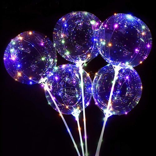 Colourful Fairy Light Airfilled Bubble Balloon