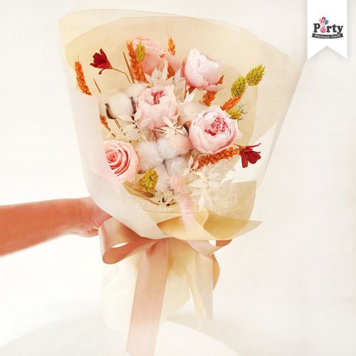 Sweet Lullaby Pink Rose Flower Bouquet