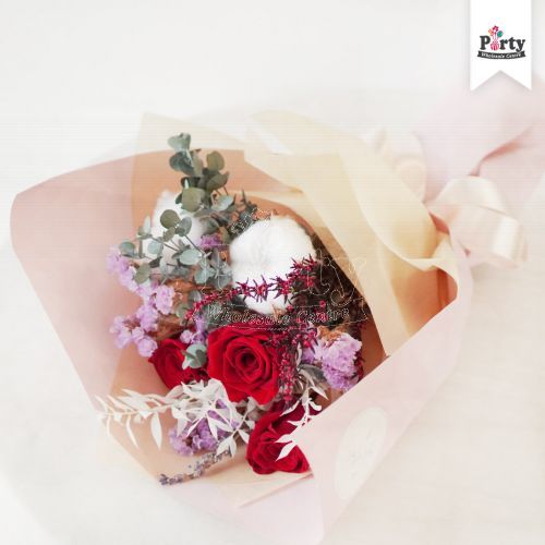 Everlasting Preserved Rose Bouquet Surprise Someone