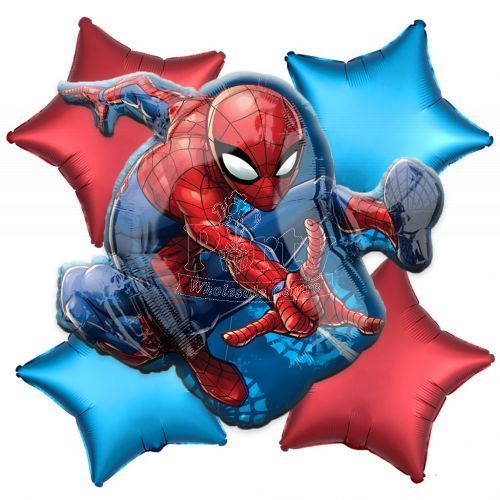 Spiderman Superhero Ultimate Balloon Bouquet