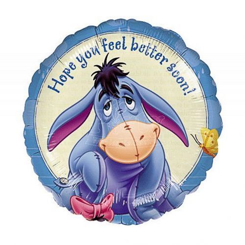 Pooh Eeyore Fell Better Foil Balloon 18inch