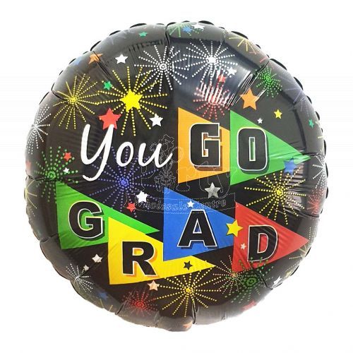 You Go Grad Graduation Foil Balloon Singapore