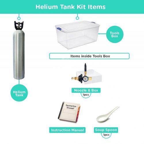 Helium Tank Kit Rental Party Wholesale Singapore