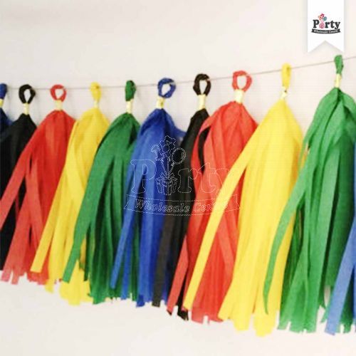 Lego Tissue Tassel Party Wholesale Supplies Singapore