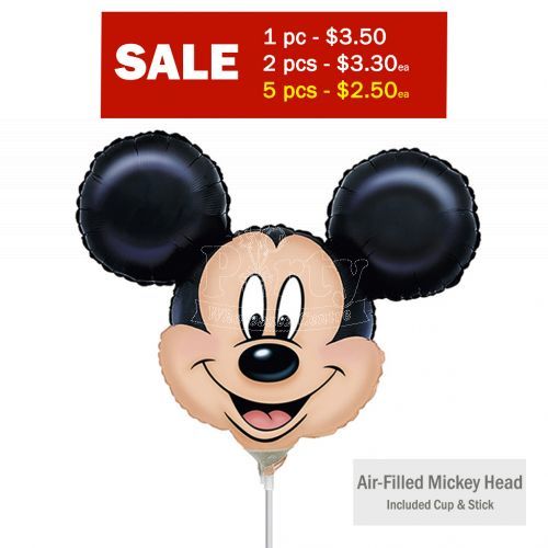 Sale Airfilled Mickey Mouse Head Party Supplies Singapore