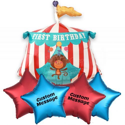 Customised 1st Birthday Helium Birthday Party Supplies Singapore