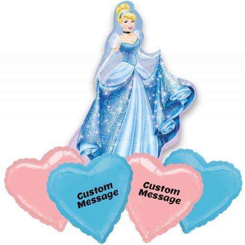 Customised Disney Princess Cinderella Helium Balloon Party Wholesale Singapore