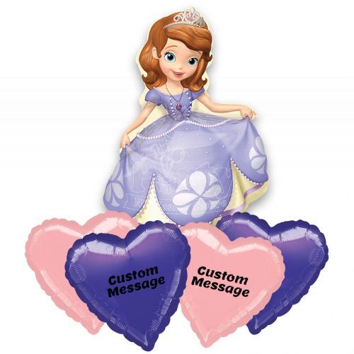 Customised Princess Sofia Helium Balloon Party Wholesale Singapore