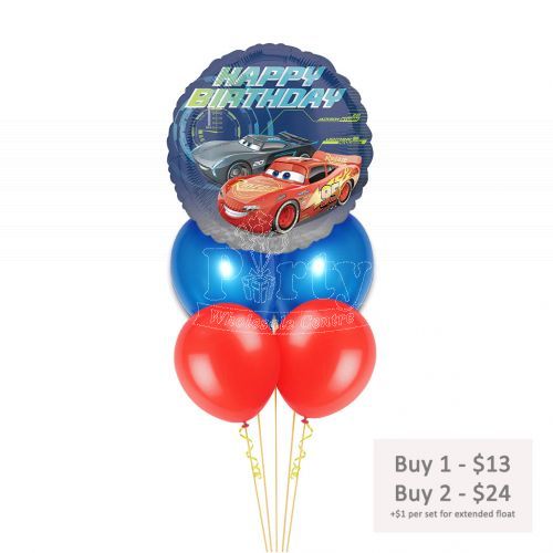 Disney Car Birthday Helium Balloon Party Supplies Singapore
