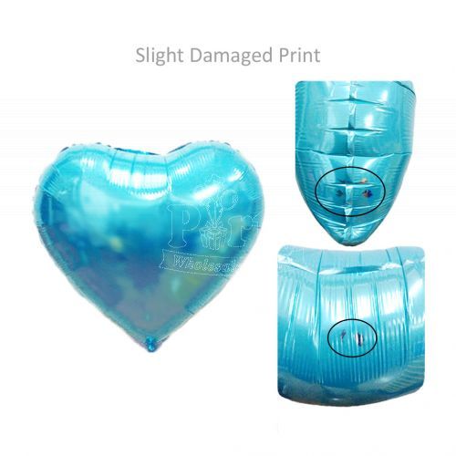 Baby Blue Heart Shape Foil Balloon 18inch