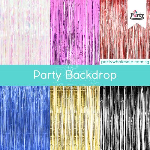 Party Backdrop Tinsel Curtain Party Wholesale