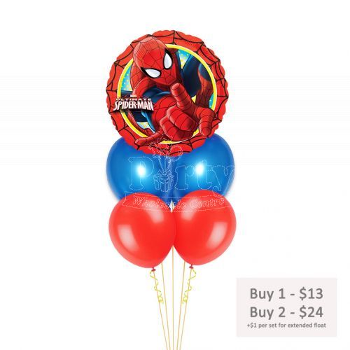 Spiderman Surprise Birthday Helium Balloons Party Wholesale Singapore