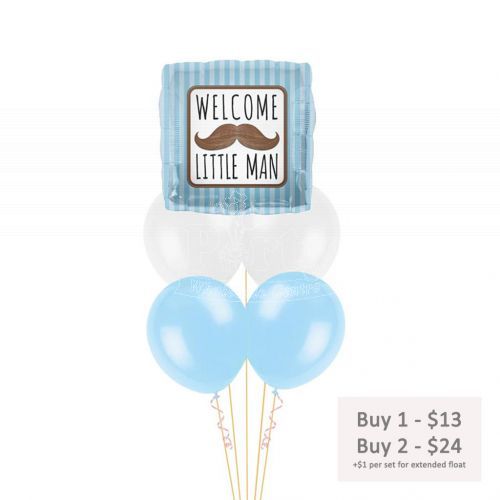 Welcome Baby Boy Helium Balloons Party Supplies Singapore